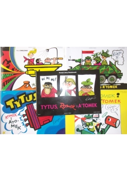 Tytus, Romek i A'Tomek. Zestaw 5 komiksów.