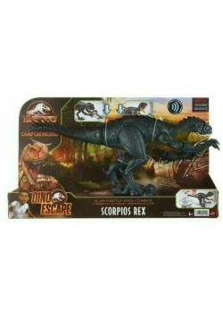 Jurassic World Scorpius Rex Atak szponami HBT41