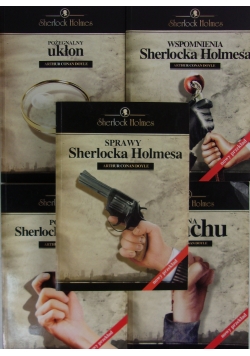 Sherlock Holmes ,zestaw 5 książek