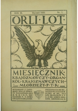 Orli lot, Nr.1, 1922r.