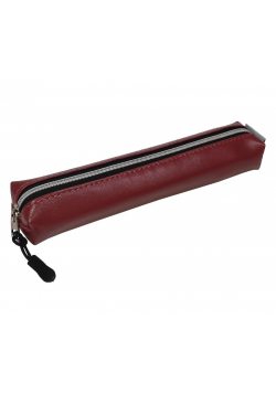 Piórnik Mini PU Leather brązowy NARCISSUS