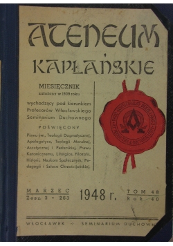 Atentum kapłańskie, 1948r.