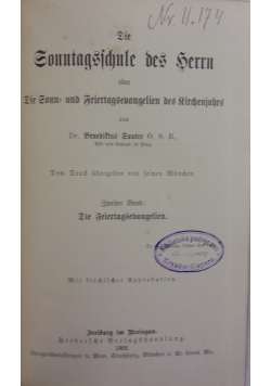Die sonntagsschule des Herrn, 1902 r.