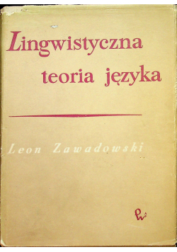 Lingwistyczna teoria języka
