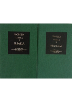 Homer dzieła tom I i II
