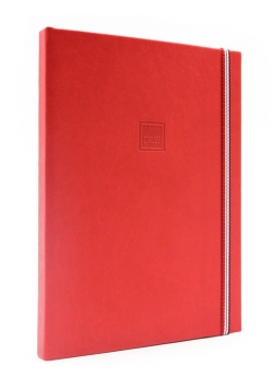 Notatnik ozdobny A4 Floral red