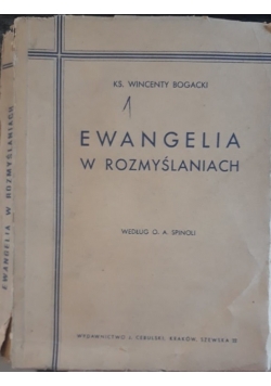 Ewangelia w rozmyślaniach, tom 1, 1939 r.