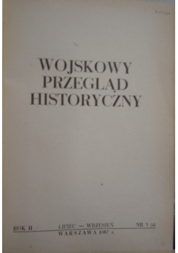 Wojskowy przegląd historyczny nr 3 (4)