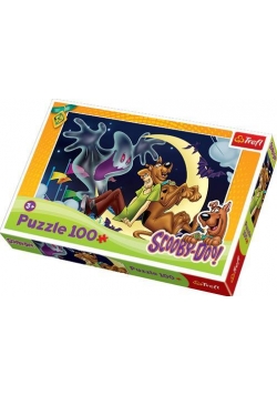 Puzzle 100 Scooby, Kudłaty i wesoły duszek TREFL