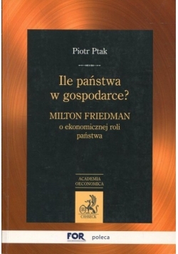 Ile państwa w gospodarce