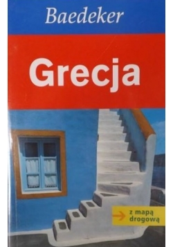 Grecja z mapą drogową przewodnik