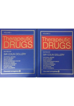 Therapeutic Drugs, Volume 1 i 2
