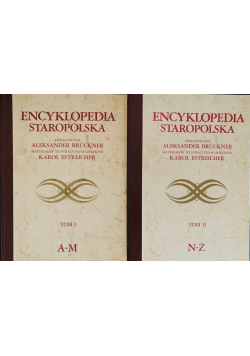 Encyklopedia Staropolska tom 1 i 2