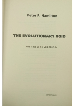 The evolutionary void