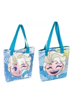 Torba na ramię z cekinami Emoji Frozen