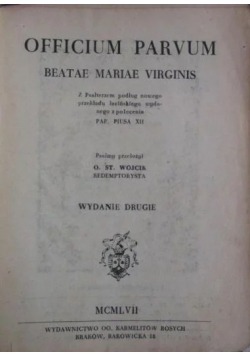 Officium Parvum
