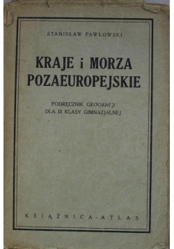 Kraje i morza pozaeuropejskie 1935r.