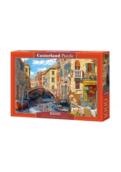 Puzzle 1000 Refleksje Wenecji CASTOR