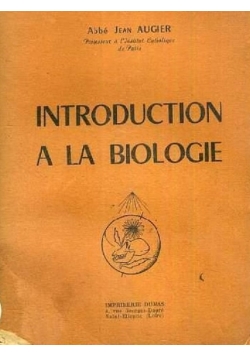 Introduction a la biologie