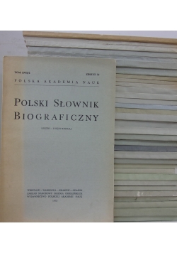 Polski Słownik Biograficzny. Zestaw 34 książek