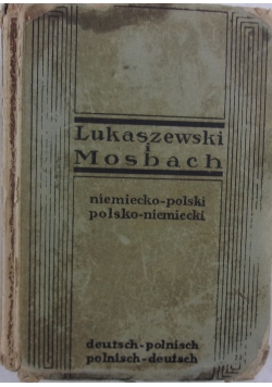 Słownik Niemiecko-Polski 1918r