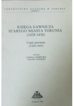 Księga ławnicza starego miasta Torunia (1428 – 1456)