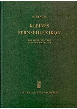 Kleines Fernsehlexikon
