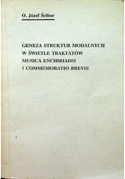 Geneza struktur modalnych w świetle traktatów musica enchiriadis i commemoratio brevis