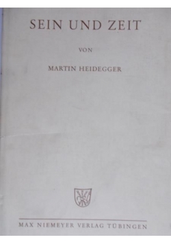 Sein und Zeit