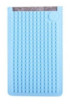 Pixelbags Etui uniwersalne na telefon szaro - nieb