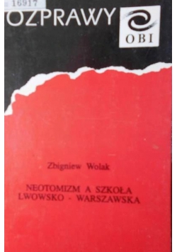 Neotomizm a szkoła Lwowsko - Warszawska