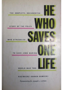 He who saves one life