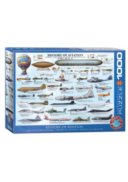Puzzle 1000 Historia lotnictwa