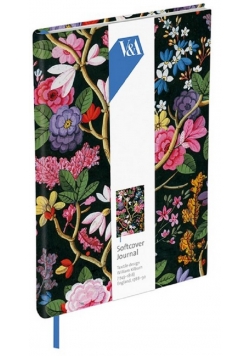 Notatnik ozdobny Kilburn Floral w linie 160 stron