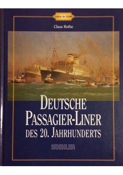 Deutsche Passagier Liner des 20 Jahrhunderts