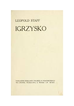 Igrzysko, 1909r.