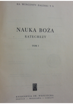 Nauka Boża ,Tom I