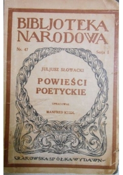 Powieści poetyckie, [1925] r