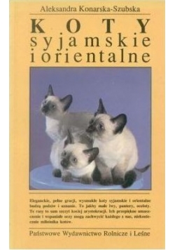 Koty syjamskie i orientalne