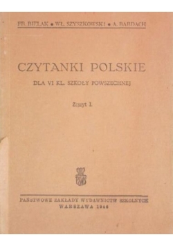 Czytanki Polskie Zeszyt I, 1947 r.