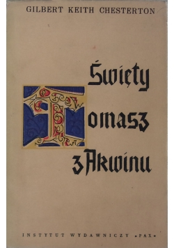 Święty Tomasz z  Akwinu