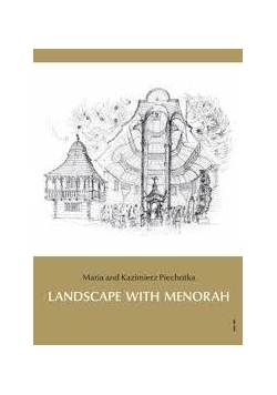 Landscape with menorah