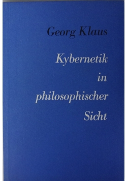 Kybernetik in philosophischer Sicht