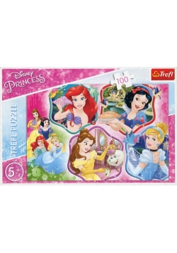 Puzzle 100 Magia księżniczek Disney Księżniczki