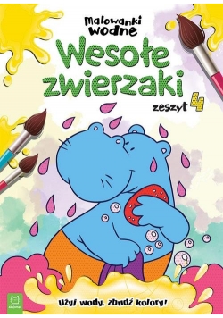 Malowanki wodne  Wesołe zwierzaki 4