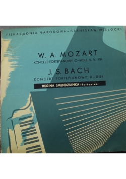W.A.Mozart  /J.S.Bach Koncert fortepianowy płyta winylowa