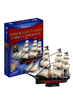 Puzzle 3D Żaglowiec Esmeralda 306