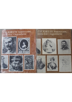 Życiorysy historyczne literackie i legendarne 2 tomy