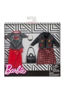 Barbie ubranka z akcesoriami 2 pak 3