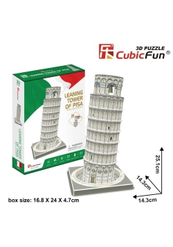 Puzzle 3D Krzywa Wieża w Pizie 27 części